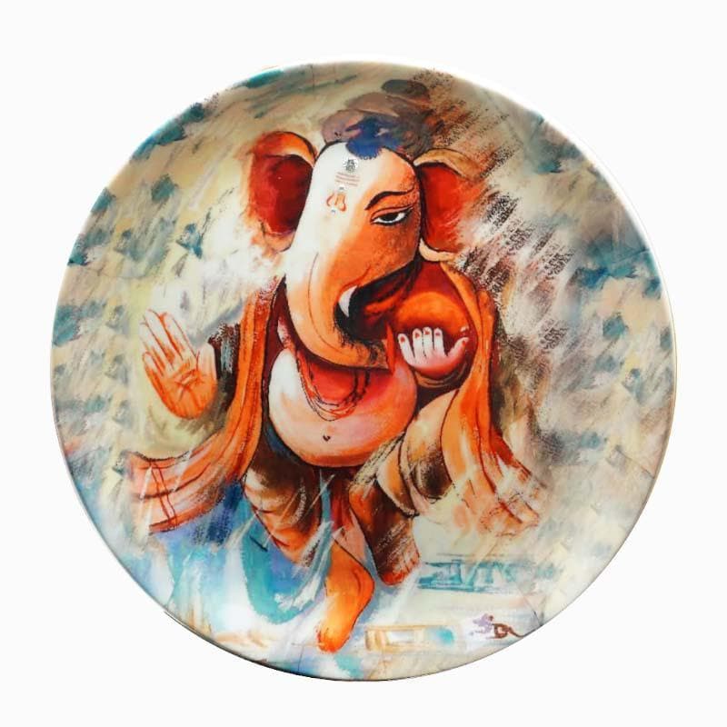 Buy Gajanana Inspired Decorative Plate Wall Plates from Vaaree