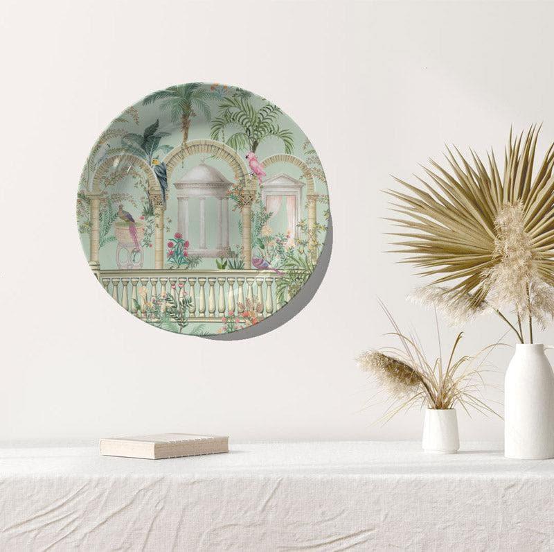 Wall Plates - Greek Inspired Mughal Garden Wall Plate