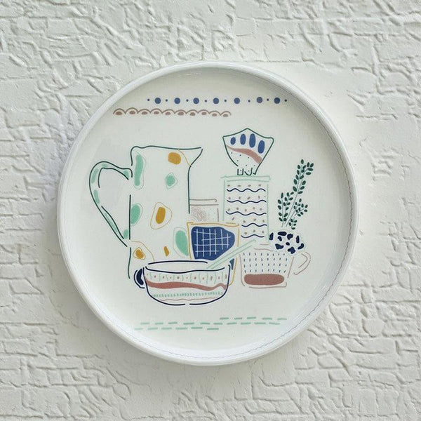 Buy Wall Plates - Illustration Series Wall Plate- Ceramics at Vaaree online