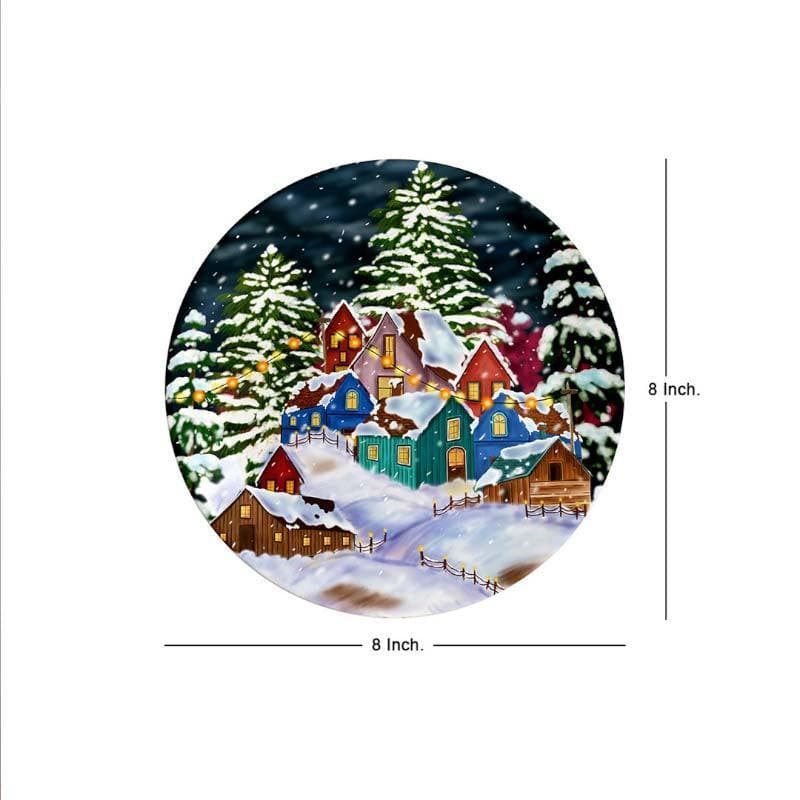 Buy Its Christmas Time Decorative Plate Wall Plates from Vaaree