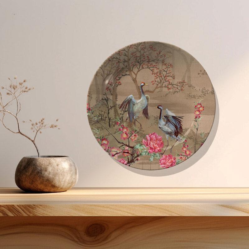 Buy Japanese Cranes Wall Plate Wall Plates from Vaaree