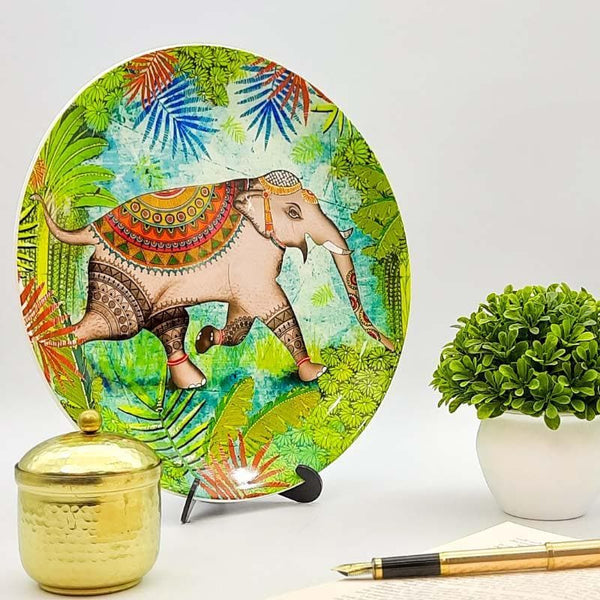 Wall Plates - Lankan Elephant Inspired Decorative Plate