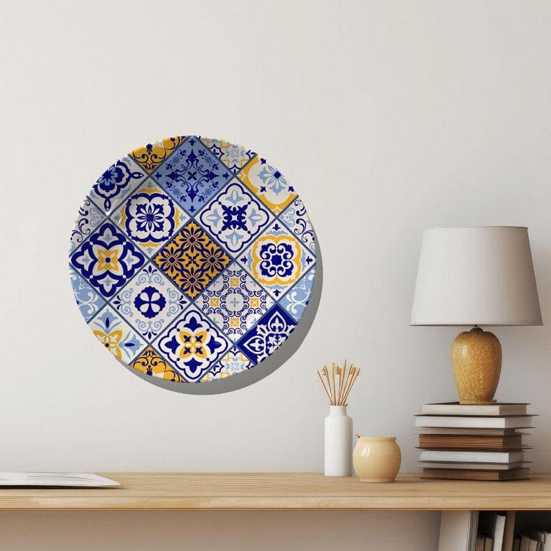 Buy Majolica Pottery Art Wall Plate Wall Plates from Vaaree