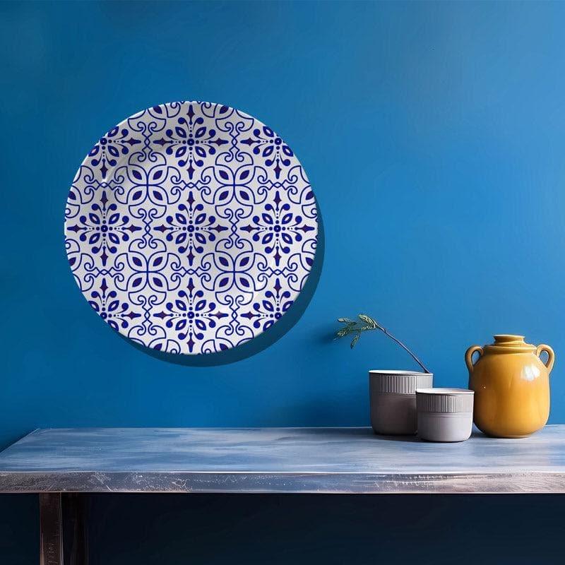 Buy Moroccan And Blue Pottery Wall Plate Wall Plates from Vaaree