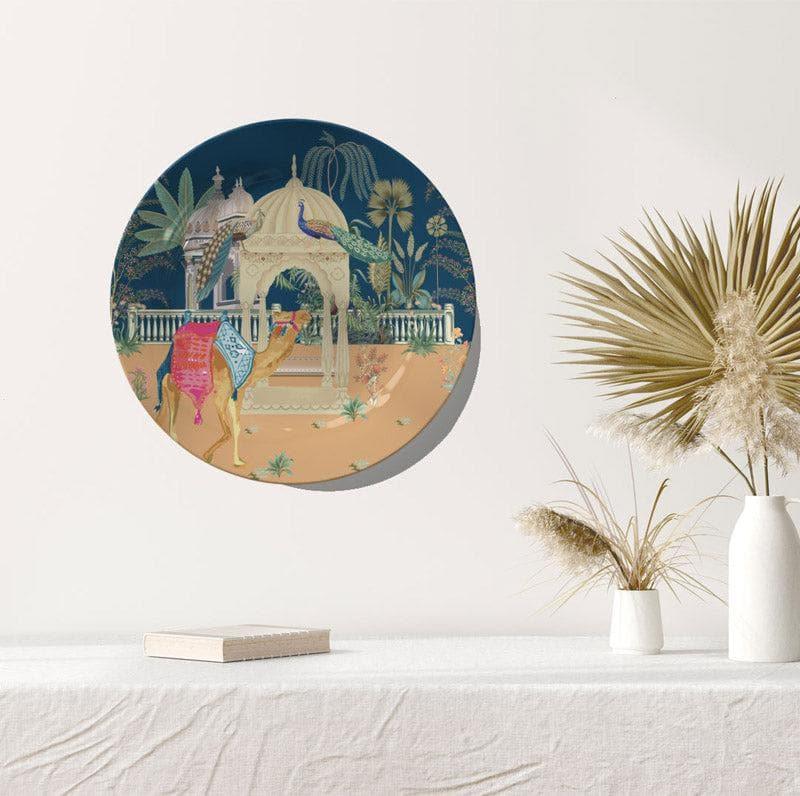 Buy Mughal Camel Garden Wall Plate Wall Plates from Vaaree