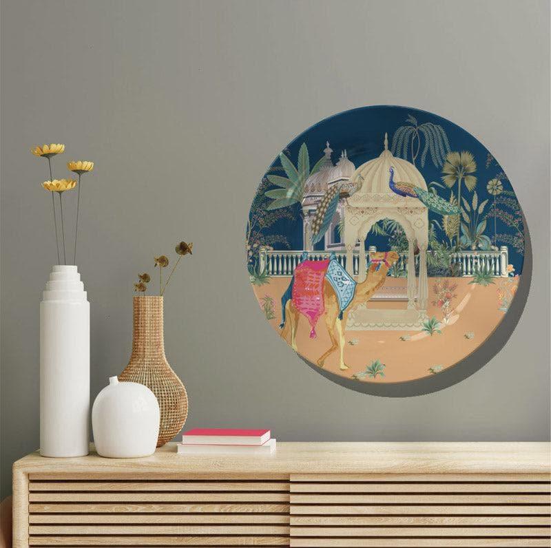 Buy Mughal Camel Garden Wall Plate Wall Plates from Vaaree