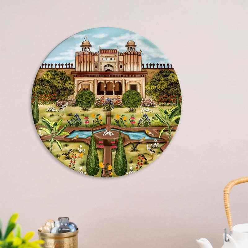 Buy Mughal Era Garden Decorative Plates Wall Plates from Vaaree