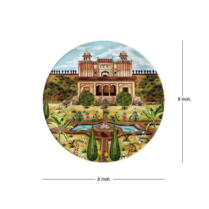 Buy Mughal Era Garden Decorative Plates Wall Plates from Vaaree