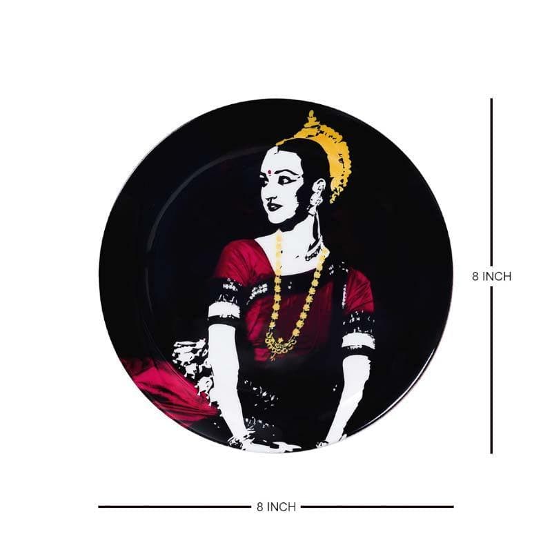 Buy Odissi Dance Of India Inspired Plate Wall Plates from Vaaree