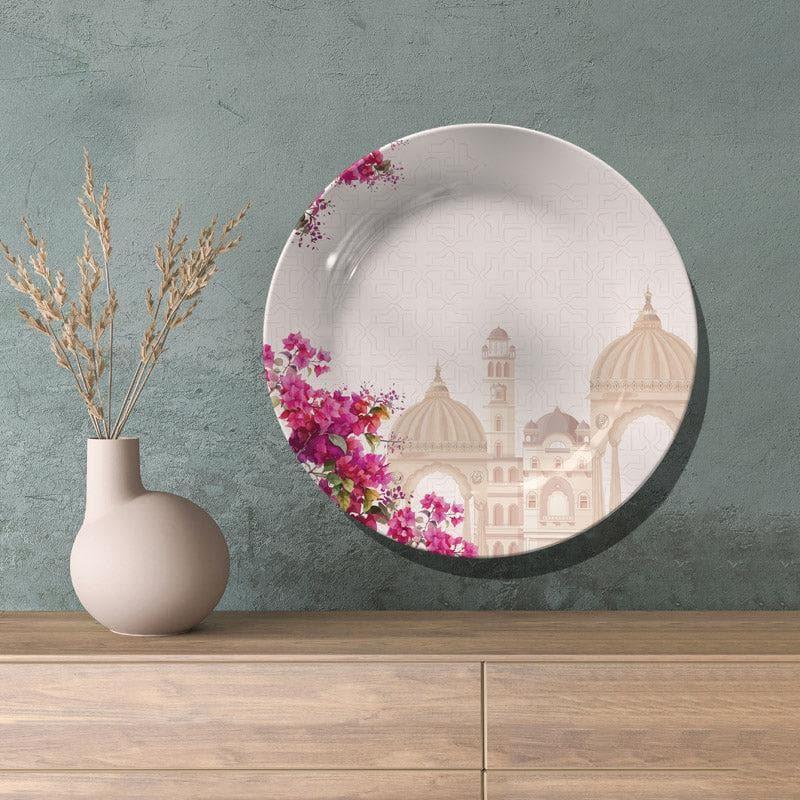 Buy Royal Bougainvillea Garden Wall Plate Wall Plates from Vaaree