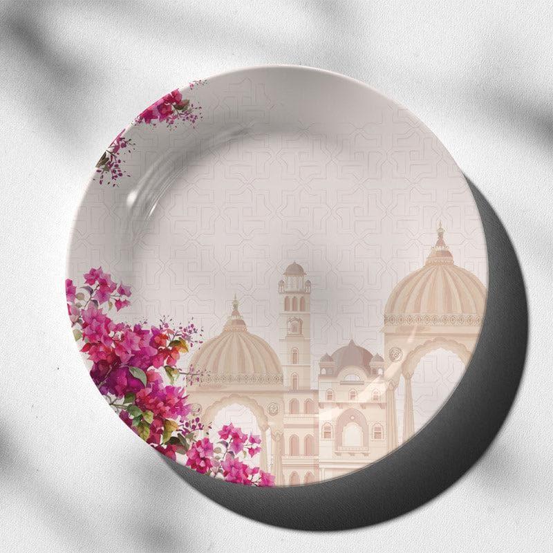 Buy Royal Bougainvillea Garden Wall Plate Wall Plates from Vaaree