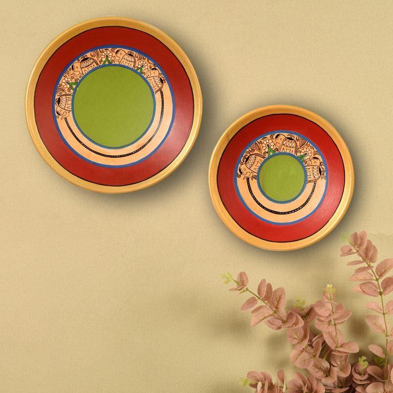 Buy Ruby Love Wall Plate - Set Of Two Wall Plates from Vaaree