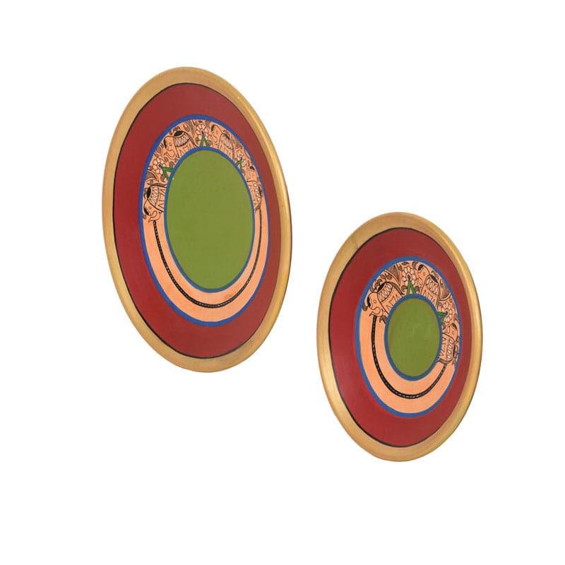 Buy Ruby Love Wall Plate - Set Of Two Wall Plates from Vaaree