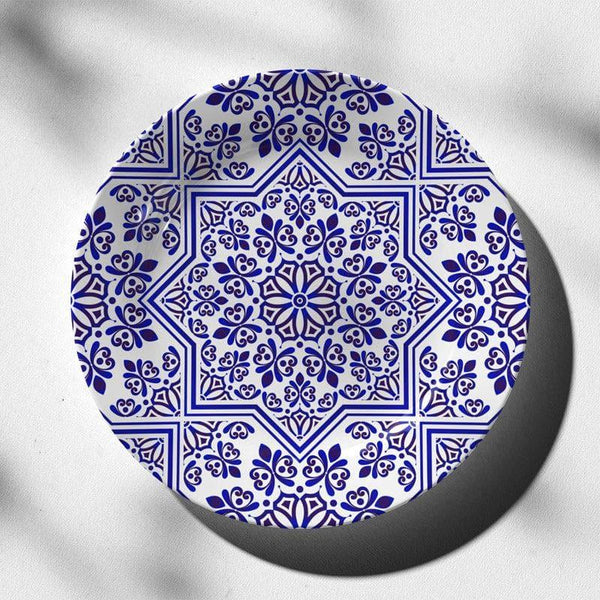 Buy Seamless Moroccan Floral Moroccan Wall Plate Wall Plates from Vaaree