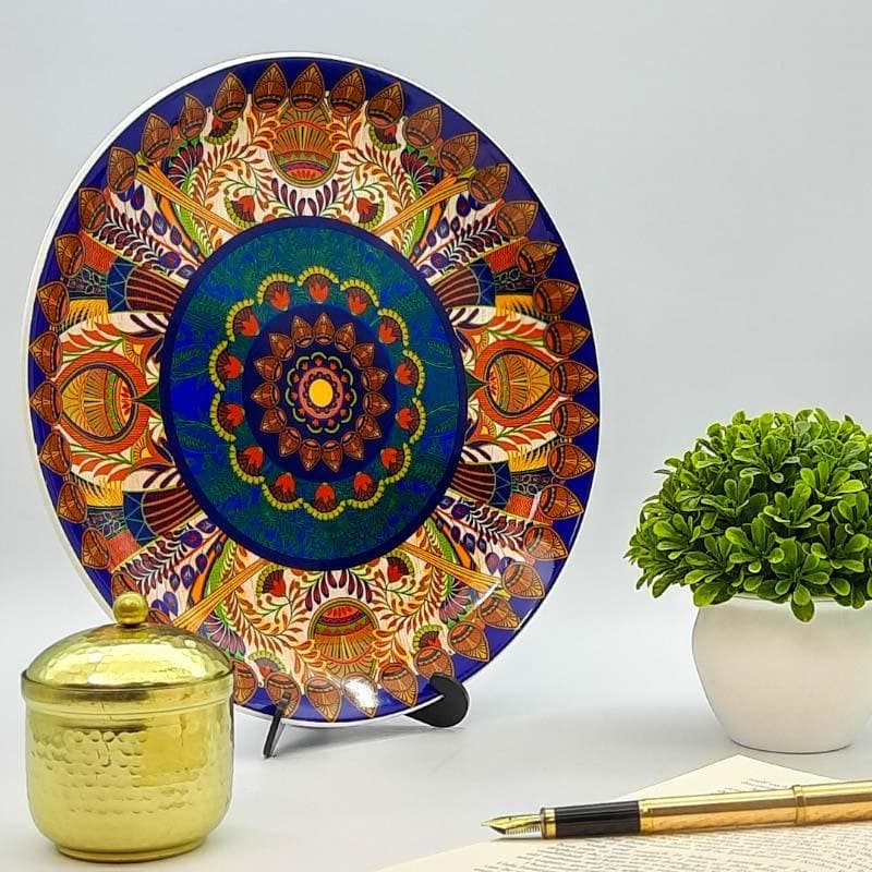 Buy Sylvan Egyptian Round Decorative Plate Wall Plates from Vaaree