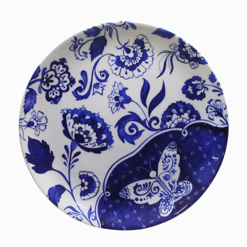 Wall Plates - The Blue Garden Decorative Plate