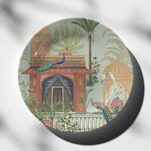 Buy Wall Plates - The Garden Of Regal Dream Wall Plate at Vaaree online