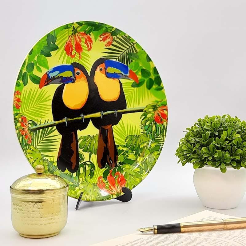 Buy Toucan Beauty Decorative Plate Wall Plates from Vaaree