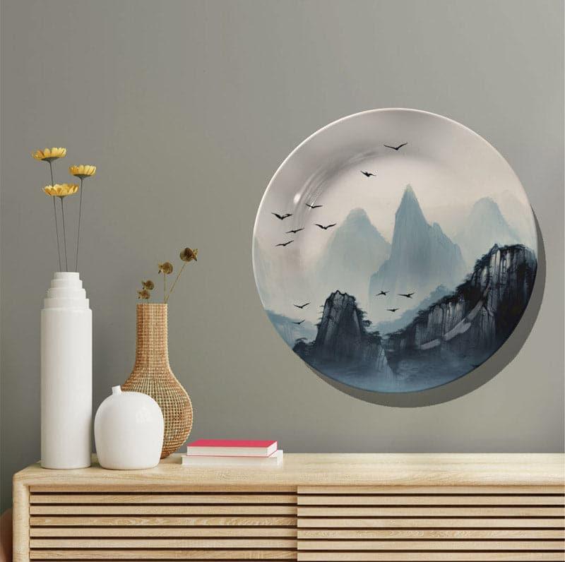 Buy Traditional Chinese View Wall Plate Wall Plates from Vaaree