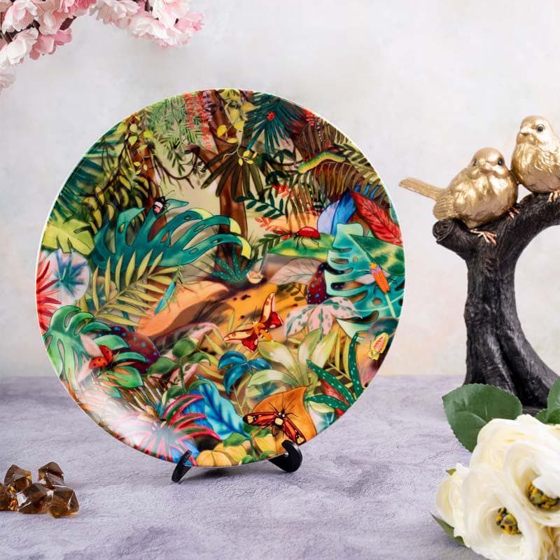 Buy Tropical Lush Decorative Plate Wall Plates from Vaaree