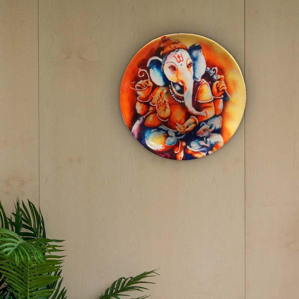 Buy Wall Plates - Vigneshwara Inspired Decorative Plate at Vaaree online