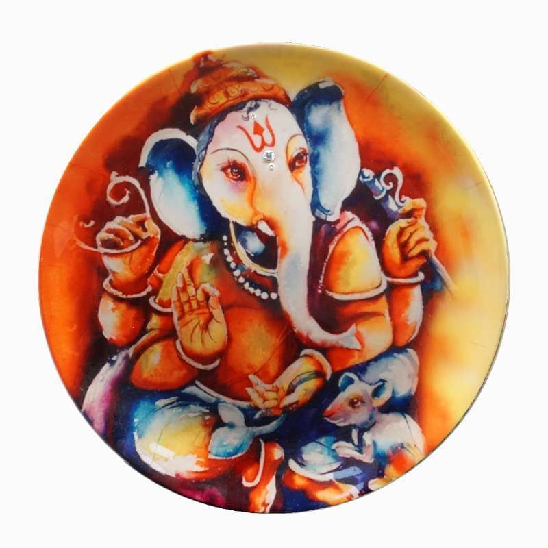 Buy Vigneshwara Inspired Decorative Plate Wall Plates from Vaaree