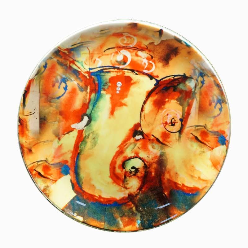 Buy Vinayaka Inspired Decorative Plate Wall Plates from Vaaree