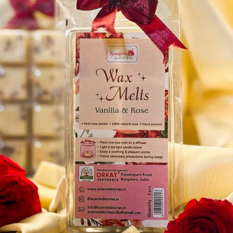 Buy Scentora Wax Melt (Vanilla & Rose) - Set Of Sixteen Wax Melts from Vaaree