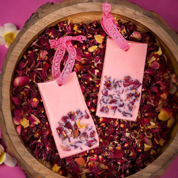 Wax Tablets - Rose Garden Wax Tablet - Set Of Two