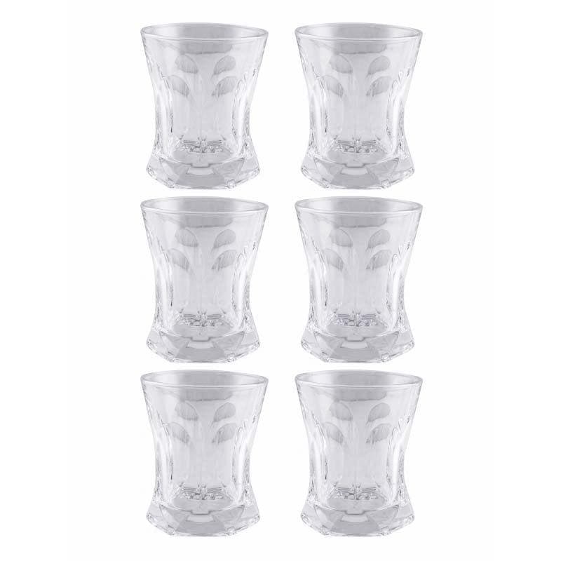 Buy Mixo Whiskey Glass (250 ML) - Set Of Six Scotch & Whiskey Glasses from Vaaree