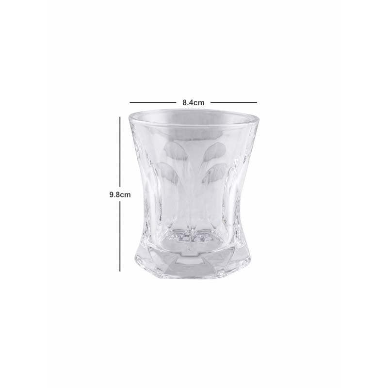 Buy Mixo Whiskey Glass (250 ML) - Set Of Six Scotch & Whiskey Glasses from Vaaree