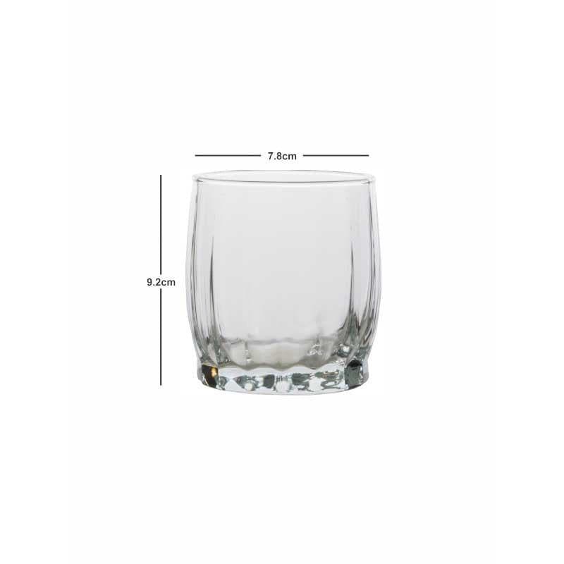 Buy Momita Whiskey Glass (370 ML) - Set Of Six Scotch & Whiskey Glasses from Vaaree