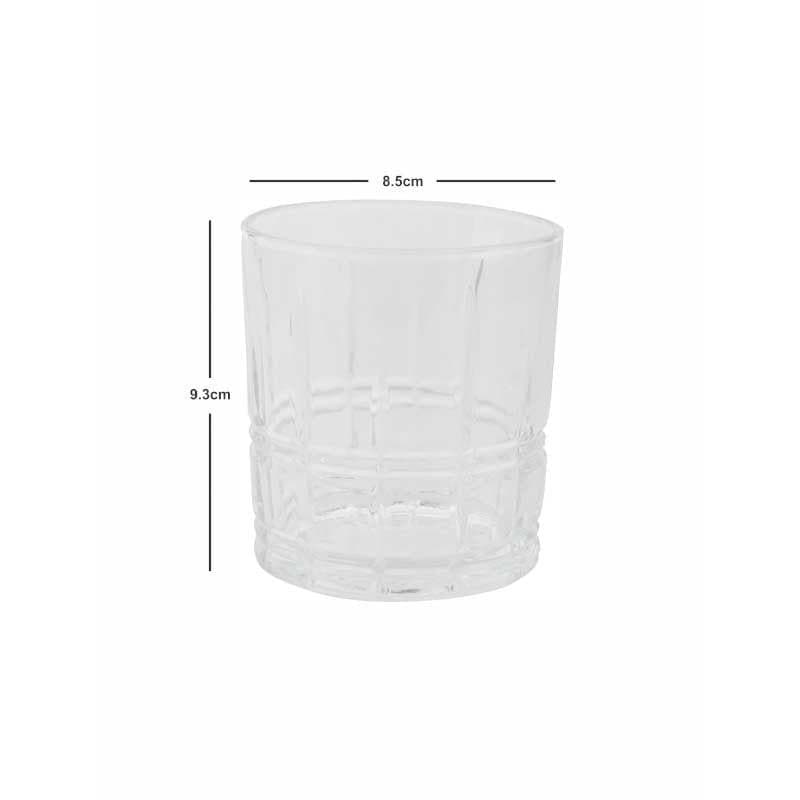 Buy Riverpoo Whiskey Glass (310 ML) - Set Of Six Scotch & Whiskey Glasses from Vaaree