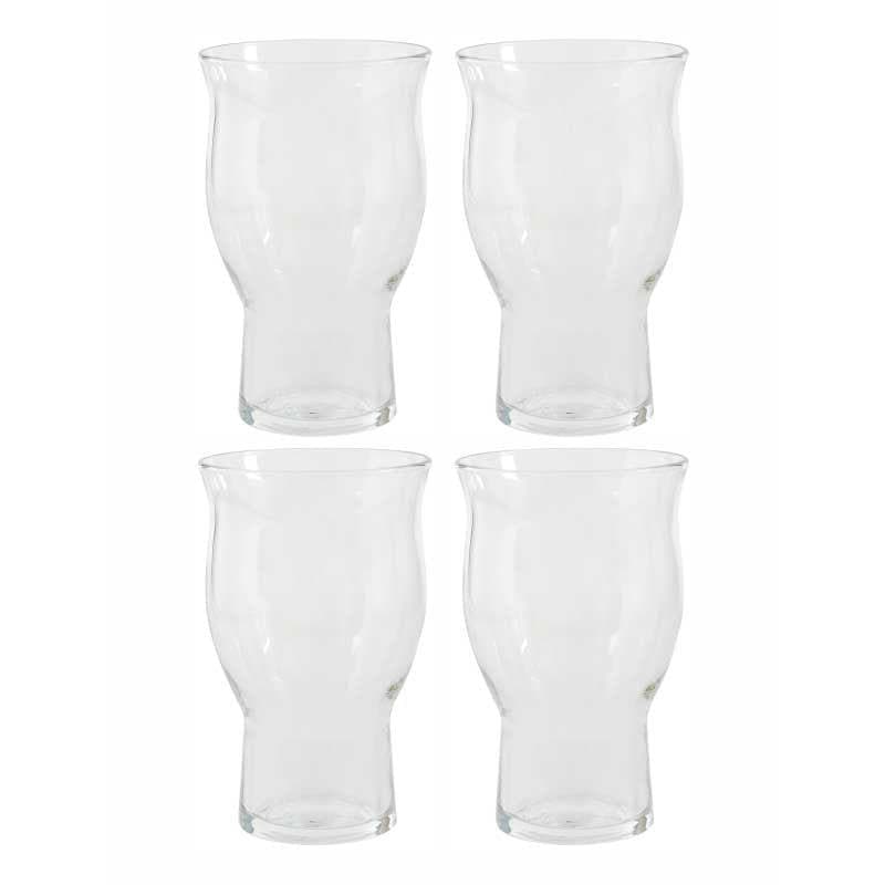 Buy Timm Glass Tumbler (592 ML) - Set Of Four Scotch & Whiskey Glasses from Vaaree