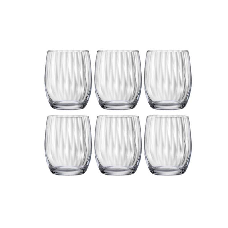 Buy Whiskey Glasses - Ciara Whiskey Glass (300 ML) - Set Of Six at Vaaree online