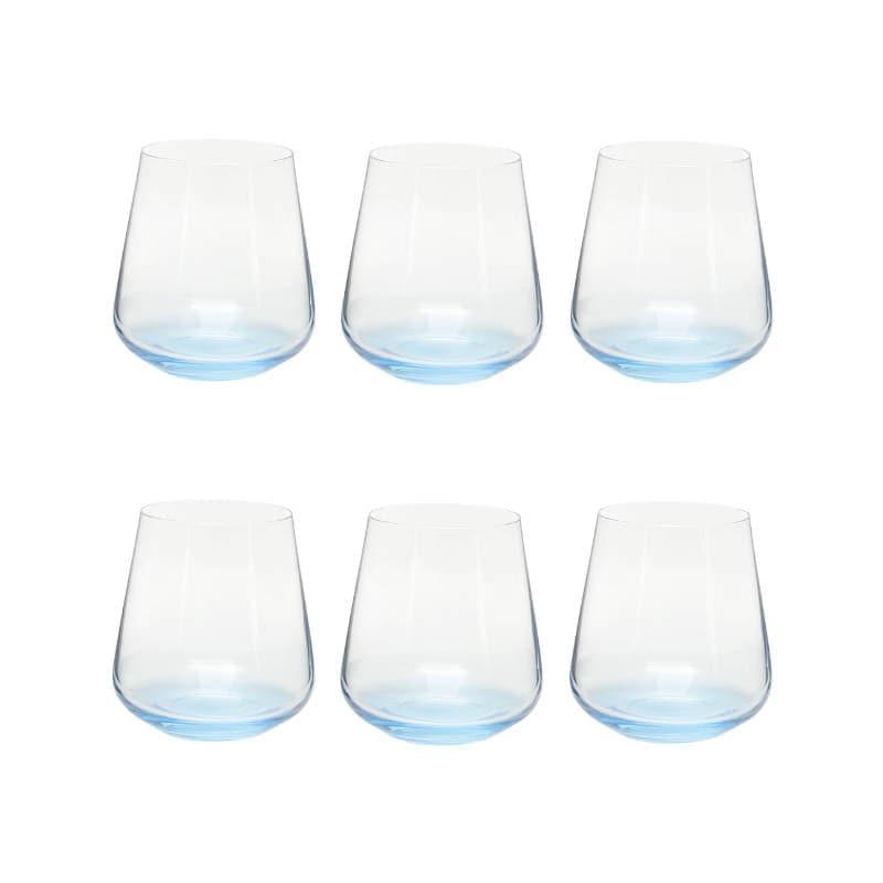 Buy Jasper Crystal Whiskey Glass (400 ML) - Set Of Six Scotch & Whiskey Glasses from Vaaree