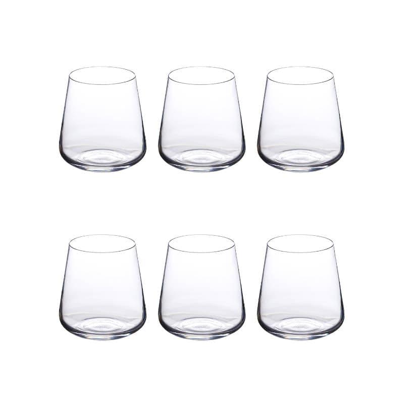 Buy Jasper Whiskey Glass (400 ML) - Set Of Six Scotch & Whiskey Glasses from Vaaree