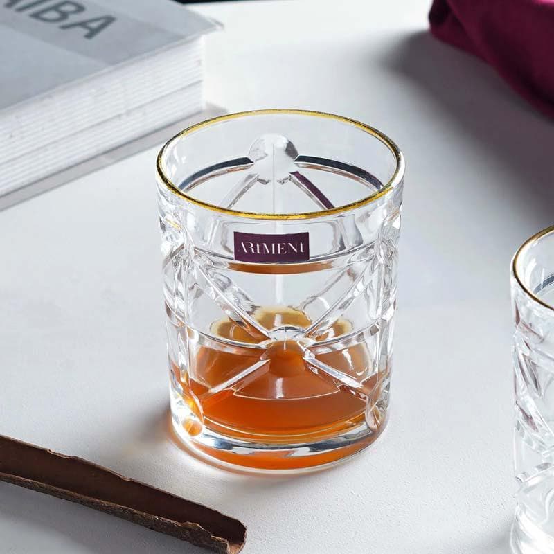 Scotch & Whiskey Glasses - Matrix Whiskey Glass (300 ml ) - Set Of Four