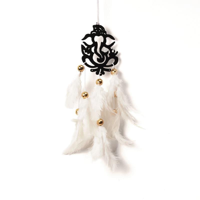 Buy Vinayaka Boon Dreamcatcher - Black & White Dreamcatchers from Vaaree