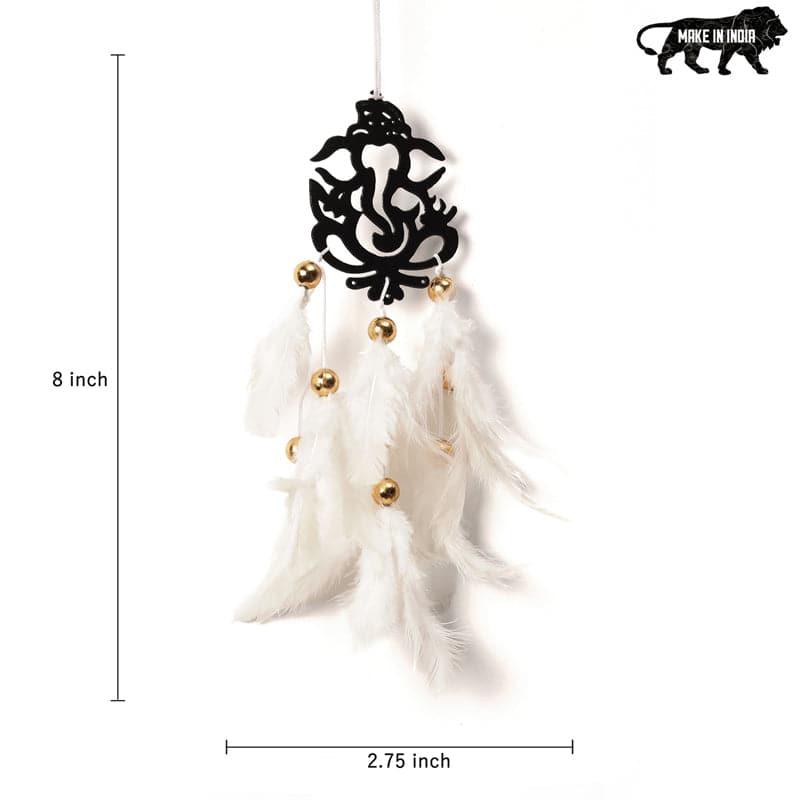 Buy Vinayaka Boon Dreamcatcher - Black & White Dreamcatchers from Vaaree