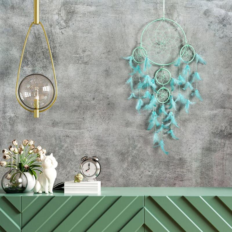 Buy Zen Energy Dreamcatcher - Aqua Dreamcatchers from Vaaree