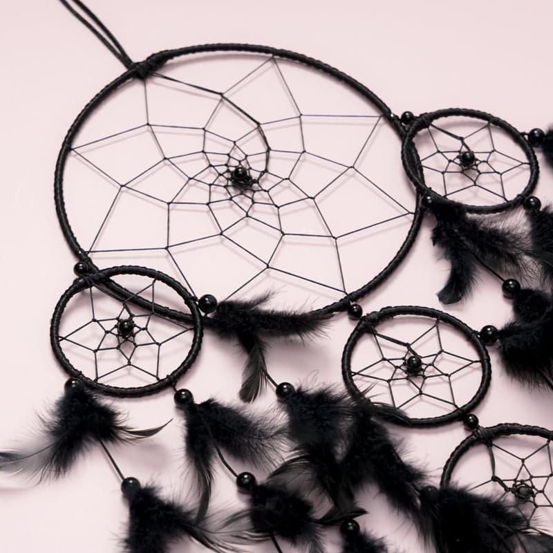 Buy Zen Energy Dreamcatcher - Black Dreamcatchers from Vaaree