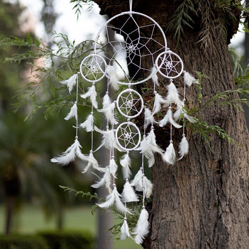 Windchimes & Dreamcatchers - Zen Energy Dreamcatcher - White