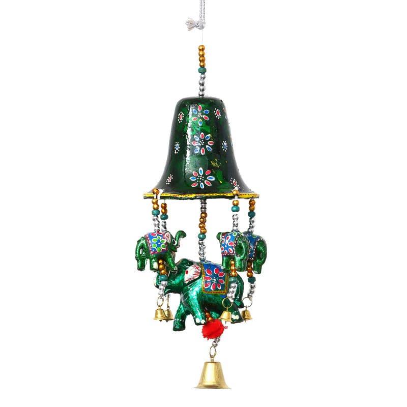 Buy Indie Elephant & Bells Windchimes Windchimes from Vaaree