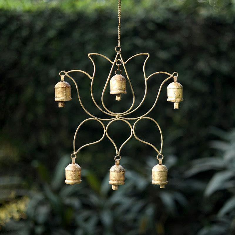 Buy Lotus Sutra Hanging Bells Windchimes from Vaaree