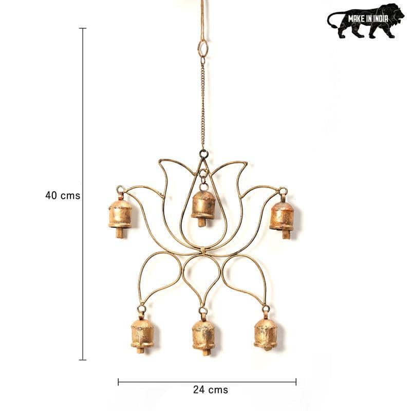 Buy Lotus Sutra Hanging Bells Windchimes from Vaaree