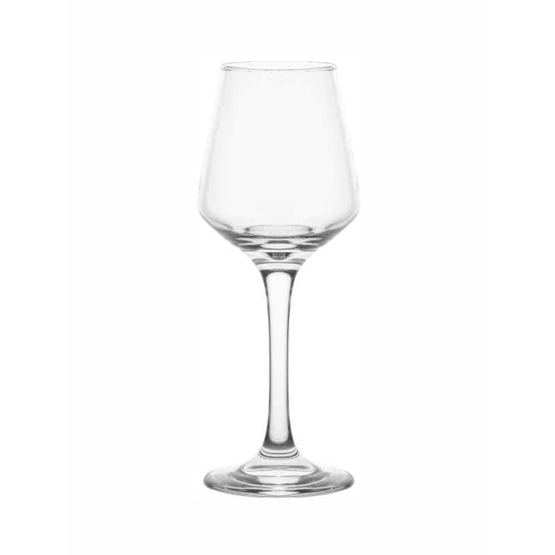 Buy Bruzzo Wine Glass (230 ml ) - Set Of Six Wine & Champagne Glasses from Vaaree