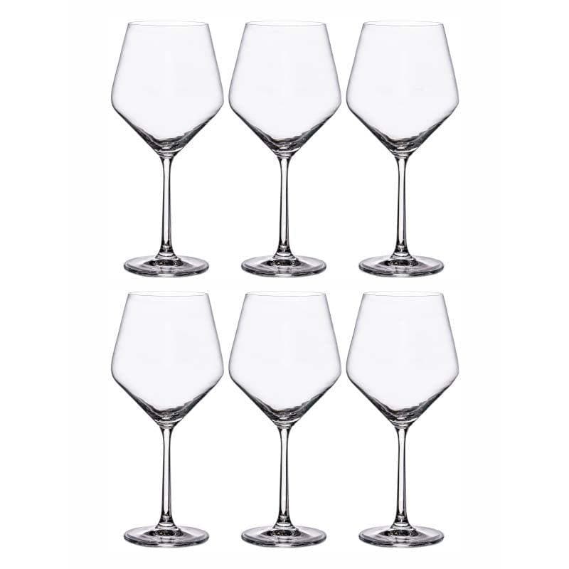 Buy Debonair Wine Glass (680 ML) - Set Of Six Wine & Champagne Glasses from Vaaree