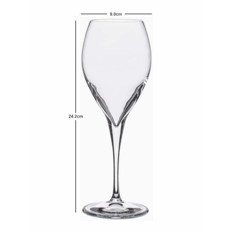 Buy Maeve Wine Stem Glass (445 ML) - Set Of Six Wine & Champagne Glasses from Vaaree