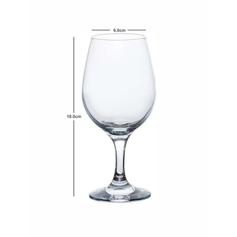 Buy Pempli Glass (395 ML) - Set Of Six Wine & Champagne Glasses from Vaaree